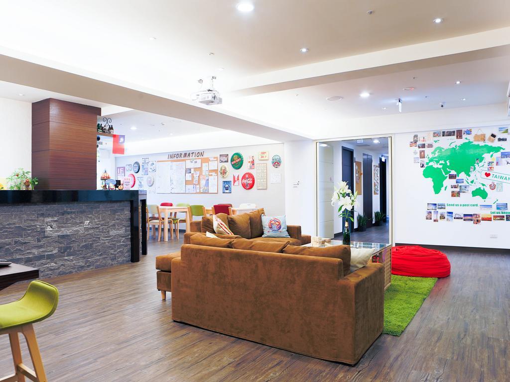 טאיפיי Sleepy Dragon Hostel מראה חיצוני תמונה